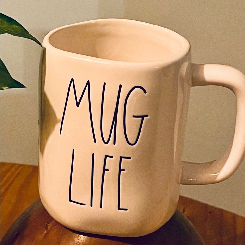 Rae Dunn MUG LIFE Mug, new!